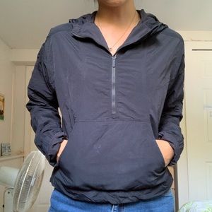 Lululemon cropped black hoodie